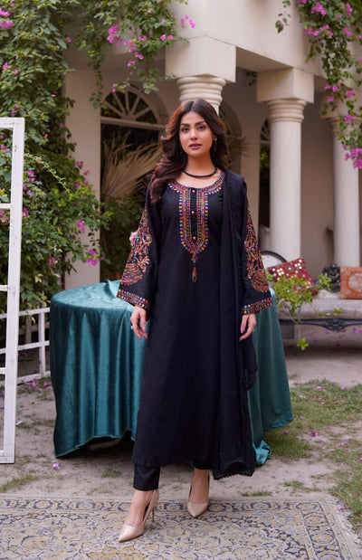 HK319 - Readymade Lilen Outfit 2025 - Memsaab Online