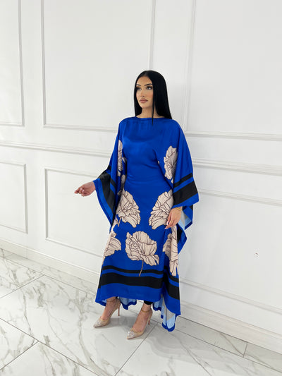 RBY-124-Readymade - Silk Kaftan 2025 - Memsaab Online