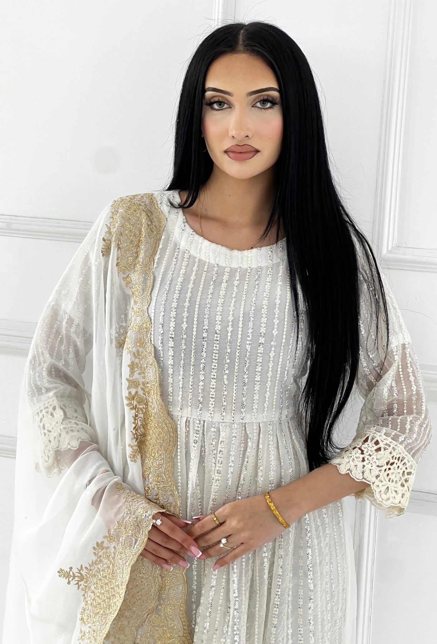 HK-318 - Readymade Chiffon Outfit DEAL OF THE WEEK - Memsaab Online