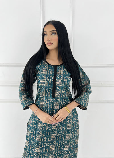 SLMN-23 Readymade Khaddar Co-ord - Memsaab Online