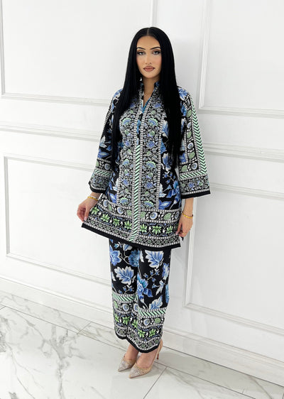 RBY-128-Readymade - Khaddar Silk Suit 2025 - Memsaab Online