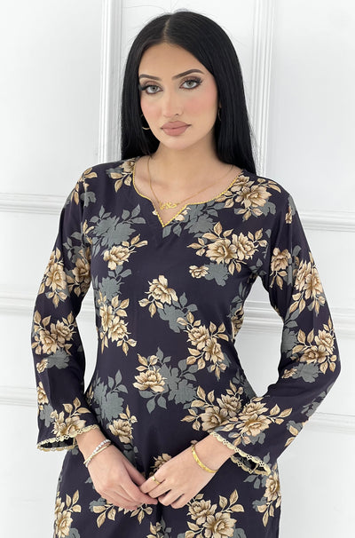 BUT-135- Readymade linen Printed suit 2025 - Memsaab Online