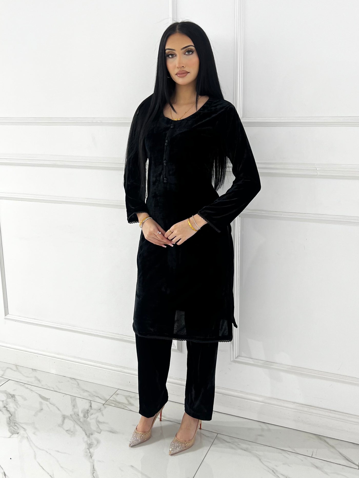 BPH-208 - Readymade Velvet Suit 2 Piece