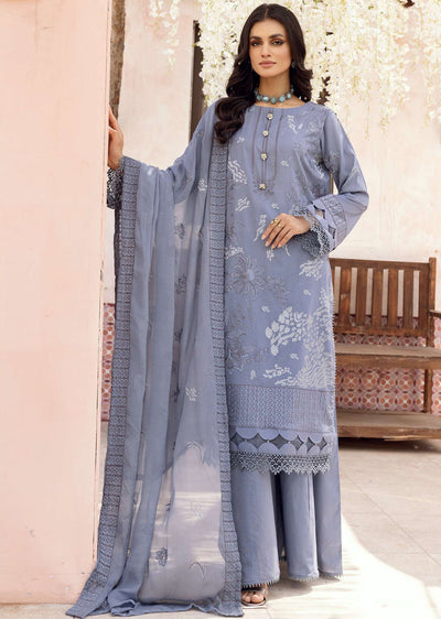 ECRIN - Unstitched - Brocade Embroidered Lawn Collection 2023 - Memsaab Online