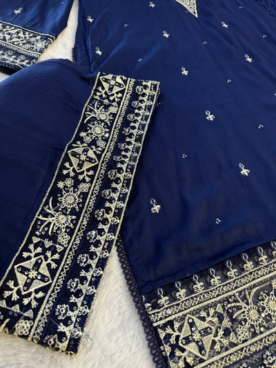 ATR-1167- Readymade Sehrish B Lux Cotton - Memsaab Online