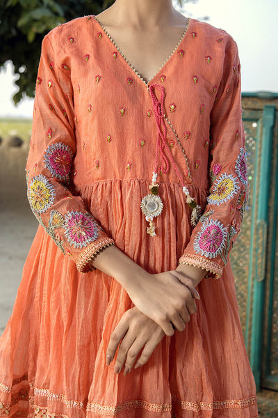 F-172 - Ready made Paper Cotton Khuda Ameer Outfit - Memsaab Online