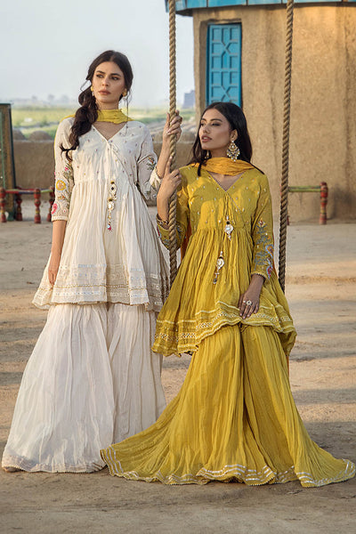 F-172 - Ready made Paper Cotton Khuda Ameer Outfit - Memsaab Online