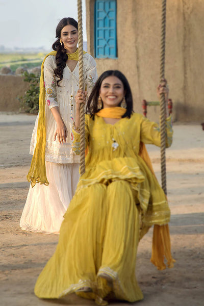 F-172 - Ready made Paper Cotton Khuda Ameer Outfit - Memsaab Online