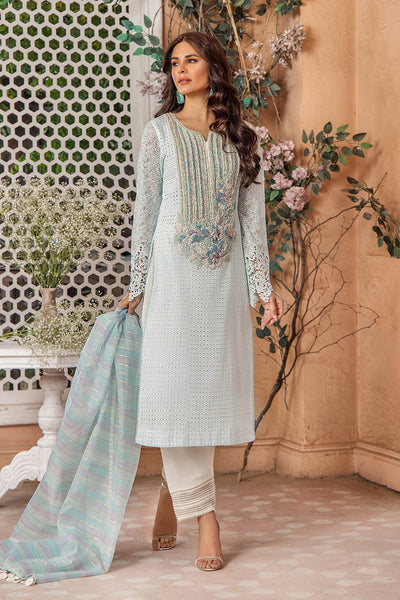 F-174 - Readyade Cotton Chiken Khuda Ameer Outfit - Memsaab Online