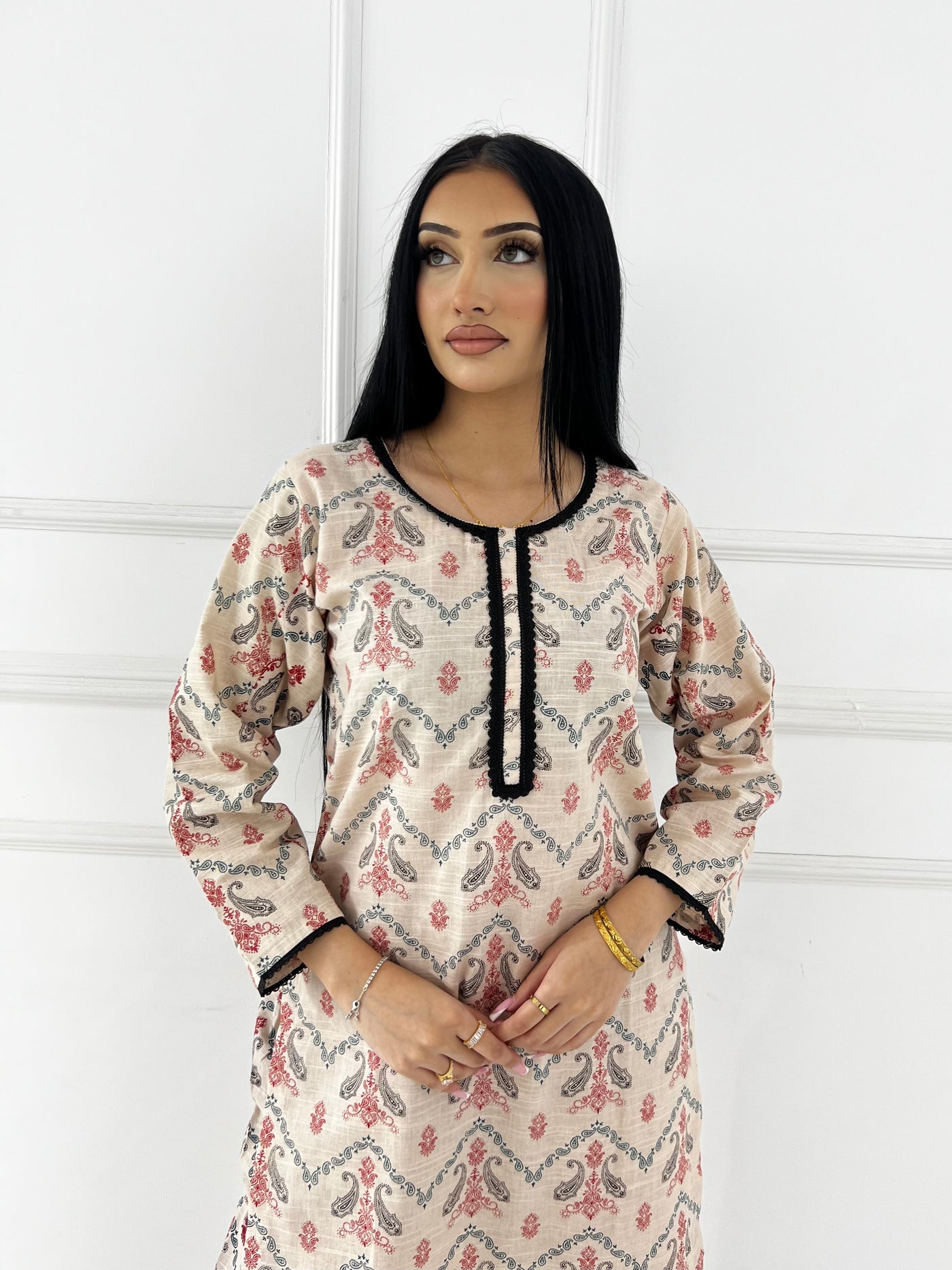 SLMN-29 Readymade Khaddar Co-ord - Memsaab Online