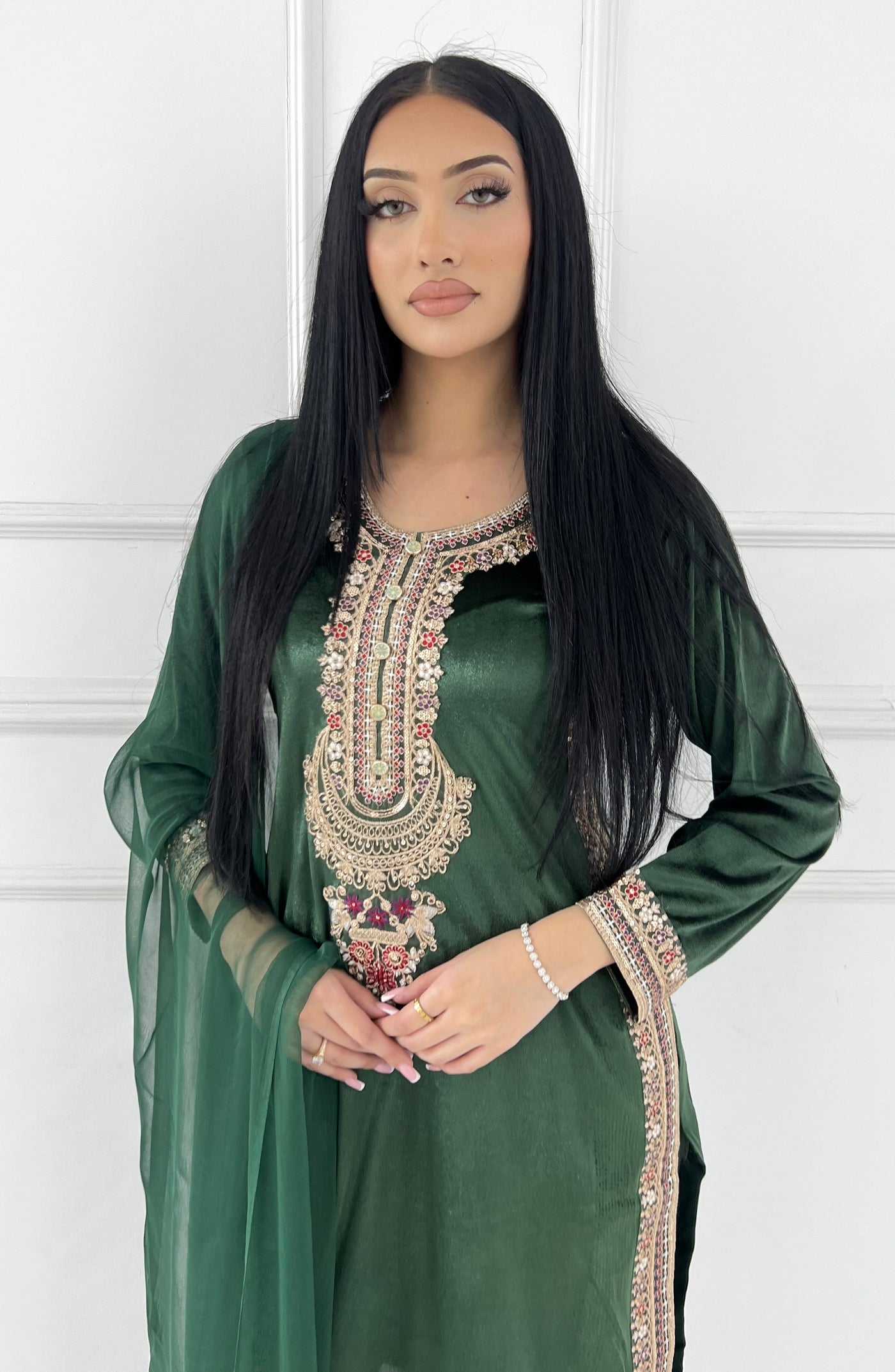 BPH-204 - Readymade Velvet Suit - Memsaab Online