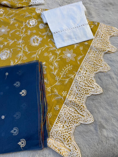 HSS-67 Readymade Cotton Suit - Memsaab Online