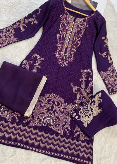 HK102 - Readymade Linen outfit - Memsaab Online
