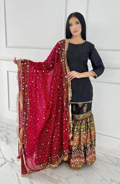 SRB9961 - SABA - Sehrish.B Designer Mendhi Suit - Memsaab Online