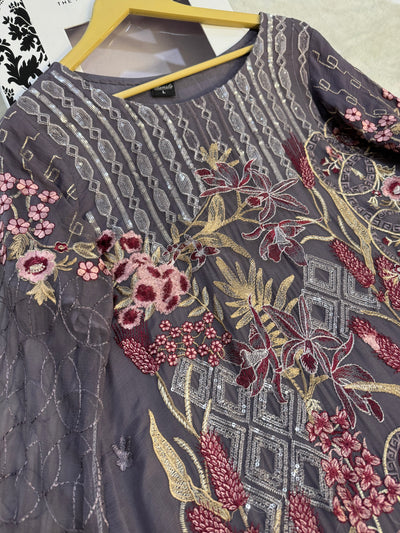 D-9992 - Readymade - Ramsha Chiffon Outfit - Memsaab Online
