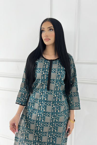 SLMN-23 Readymade Khaddar Co-ord - Memsaab Online