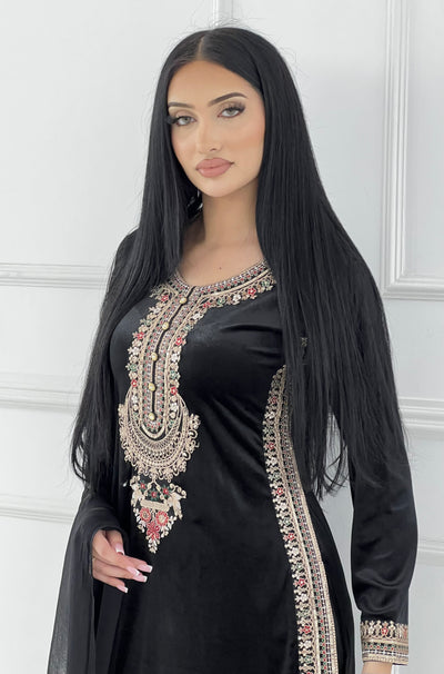 BPH-204 - Readymade Velvet Suit - Memsaab Online