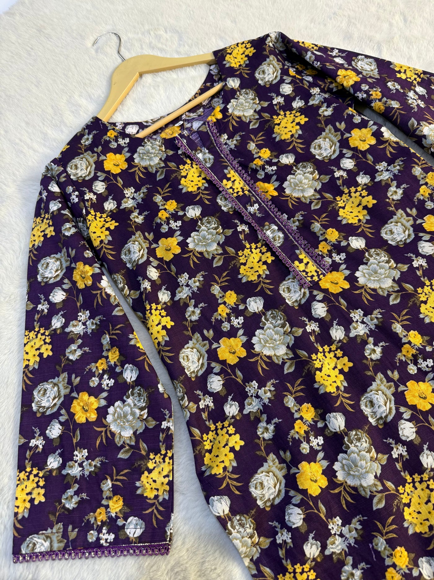 SLMN-19 Readymade Khaddar Co-ord - Memsaab Online