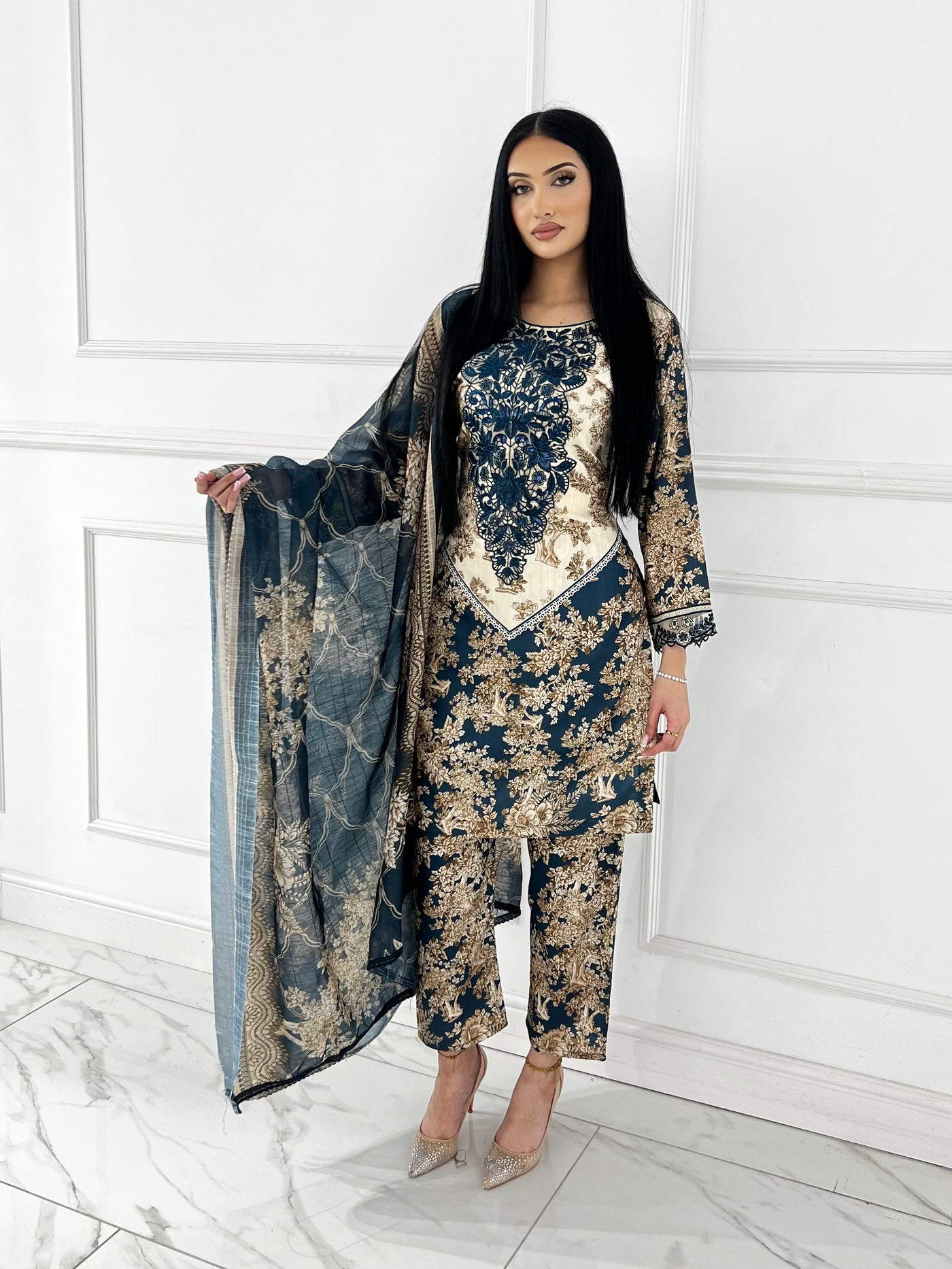 BPH-201 - Readymade Viscose Winter Suit - Memsaab Online