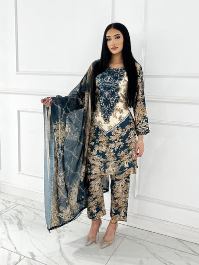 BPH-201 - Readymade Viscose Winter Suit - Memsaab Online