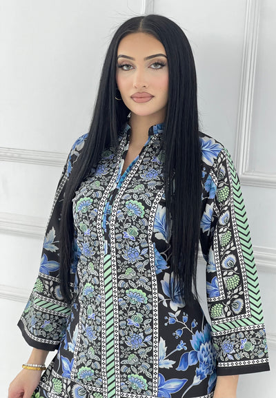 RBY-128-Readymade - Khaddar Silk Suit 2025 - Memsaab Online