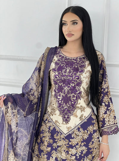 BPH-201 - Readymade Viscose Winter Suit - Memsaab Online