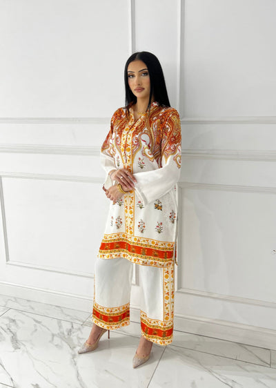 RBY-116-Readymade - Silk Suit 2025 - Memsaab Online