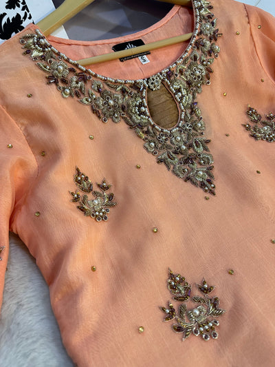 SRB114 - Readymade - Sehrish B Designer Suit - Memsaab Online