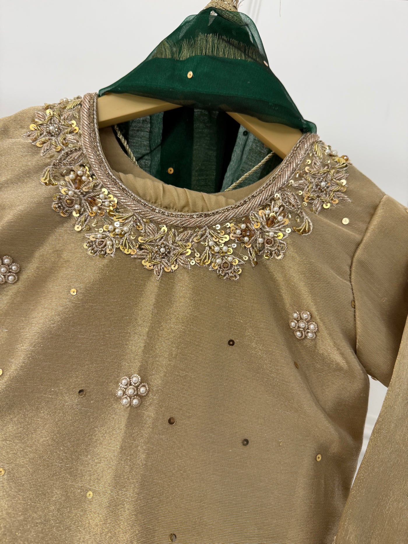 SRB1219 Fozia - Green - Readymade - Sehrish.B Designer - Memsaab Online