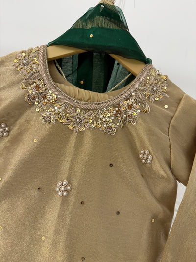 SRB1219 Fozia - Green - Readymade - Sehrish.B Designer - Memsaab Online