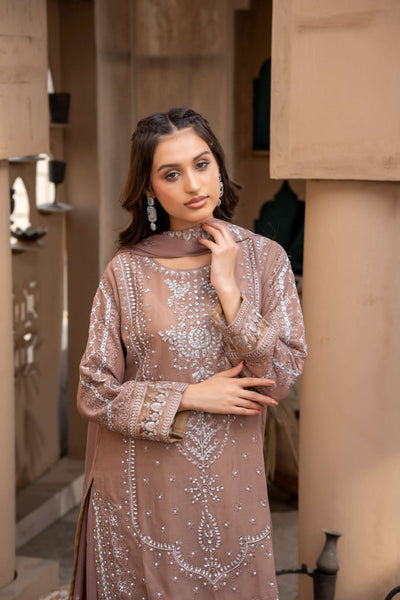 RGZ7102 - RANGZ Chiffon Mother and Daughter Suit - Memsaab Online
