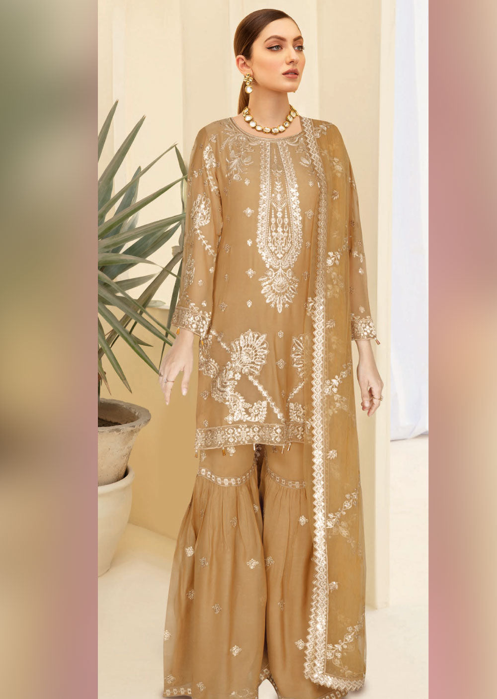 WA-377-D - Readymade - Ramsha Suit 2024 - Memsaab Online