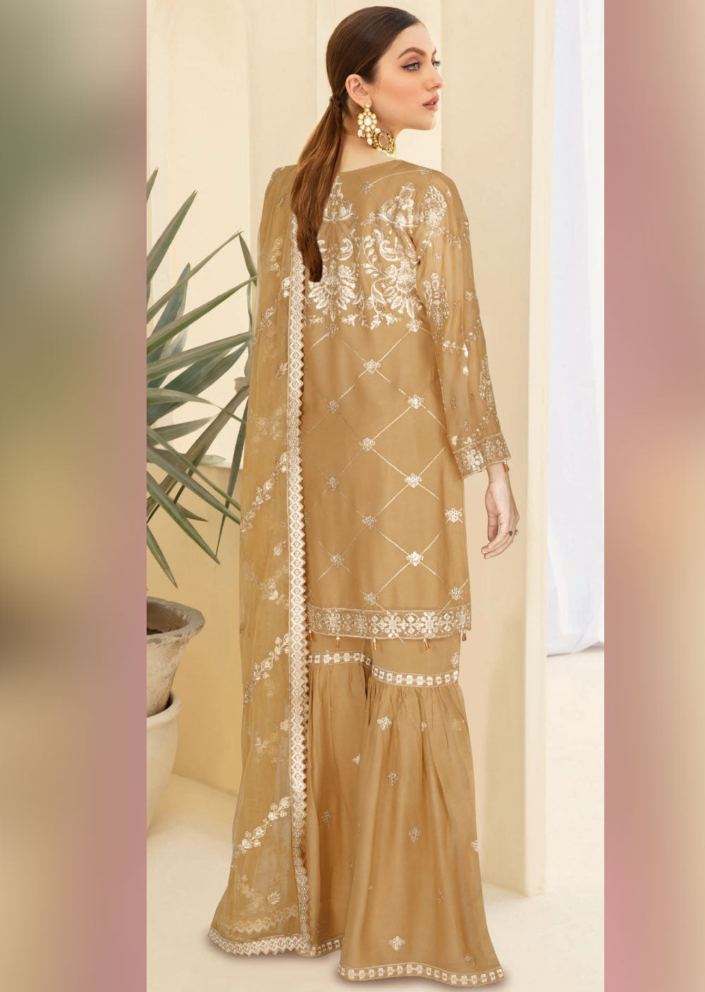 WA-377-D - Readymade - Ramsha Suit 2024 - Memsaab Online