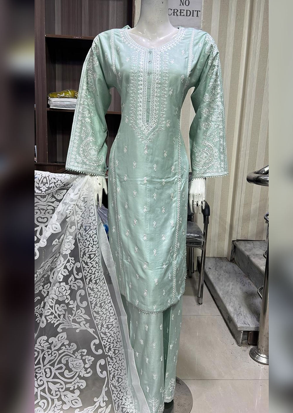 BPH-06 - Green - Readymade Posh Suit 2024 - Memsaab Online