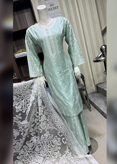 BPH-06 - Green - Readymade Posh Suit 2024 - Memsaab Online