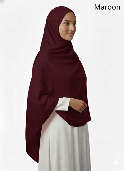 BB-6039 Egyptian Cotton Hijab - Memsaab Online