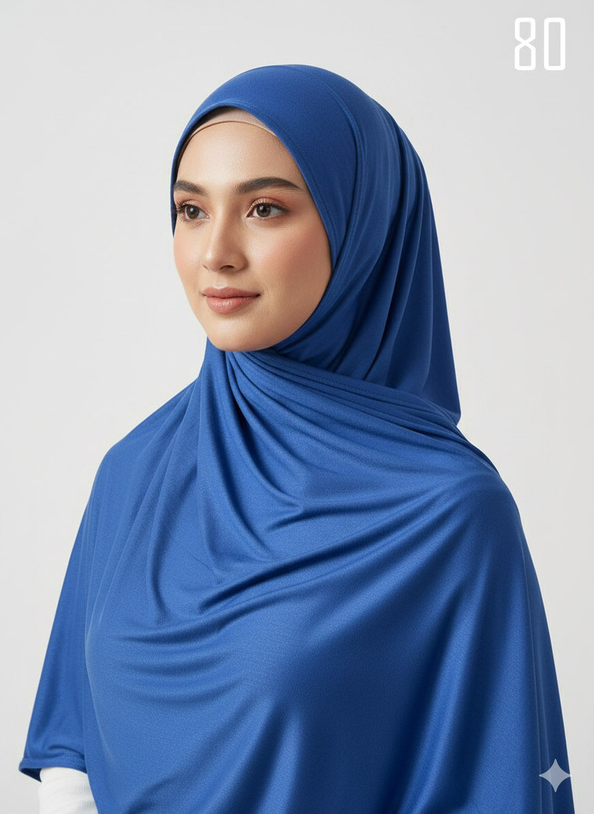 *5 for £10* Jersey Stretchy Large Hijab - Memsaab Online