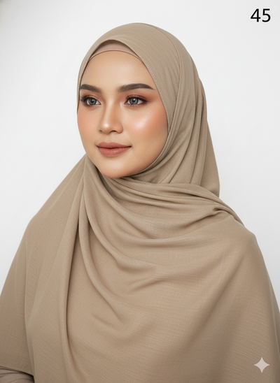 BB-1261 MODAL Double Stitch SCARFS - Memsaab Online