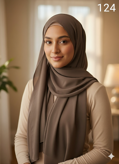 *5 for £10* Chiffon Scarf Hijab High Quality - Memsaab Online