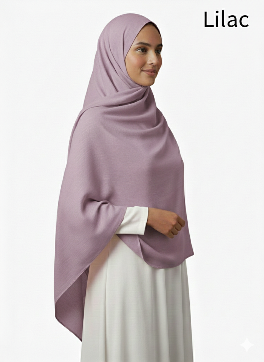 BB-6039 Egyptian Cotton Hijab - Memsaab Online