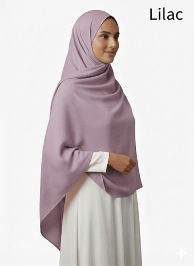 BB-6039 Egyptian Cotton Hijab - Memsaab Online