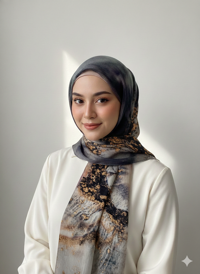 Watercolour Modal Hijabs - Memsaab Online