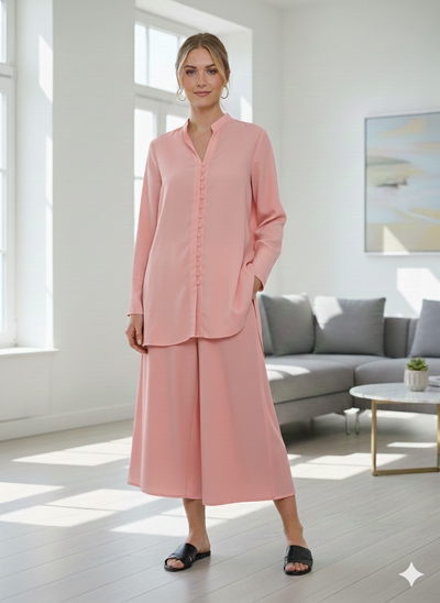 RBY-138- Tye & Dye Crepe 2 Piece Co-ord