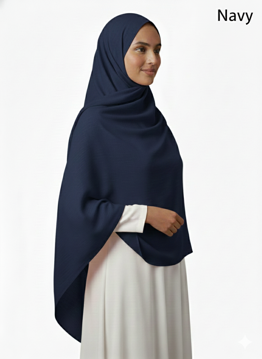 BB-6039 Egyptian Cotton Hijab - Memsaab Online