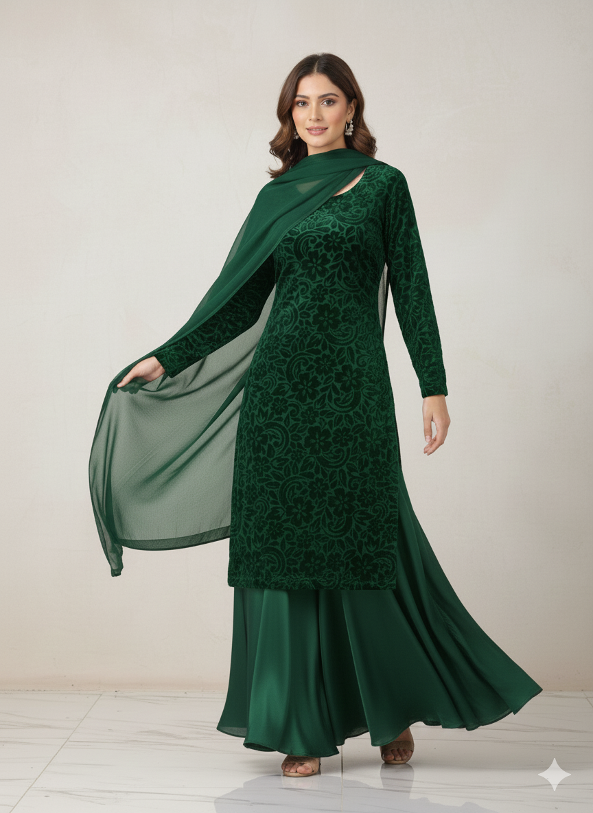 ASB-16 - Readymade Winter Pollachi Suit 2025 - Memsaab Online