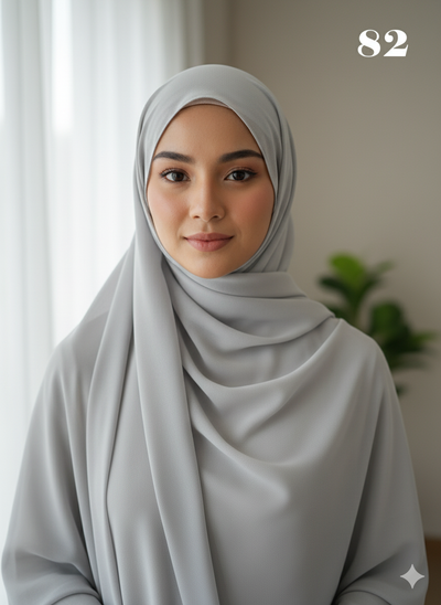 *5 for £10* Chiffon Scarf Hijab High Quality - Memsaab Online