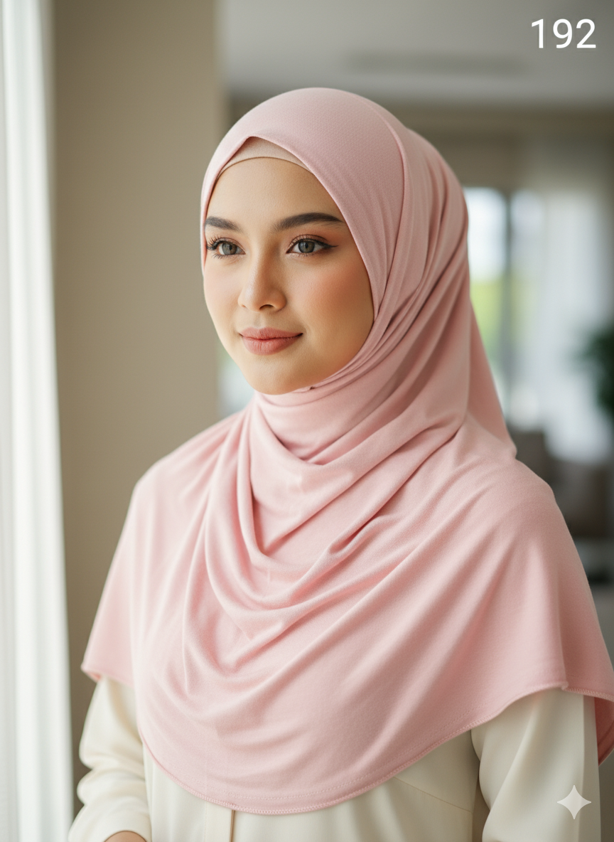 *5 for £10* Jersey Stretchy Large Hijab - Memsaab Online