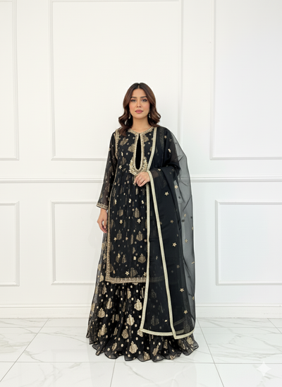 SRB1216 - Nafees - Black MUMMY N ME - Memsaab Online