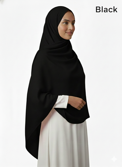 BB-6039 Egyptian Cotton Hijab - Memsaab Online