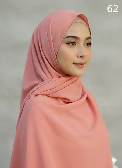 *5 for £10* Chiffon Scarf Hijab High Quality - Memsaab Online